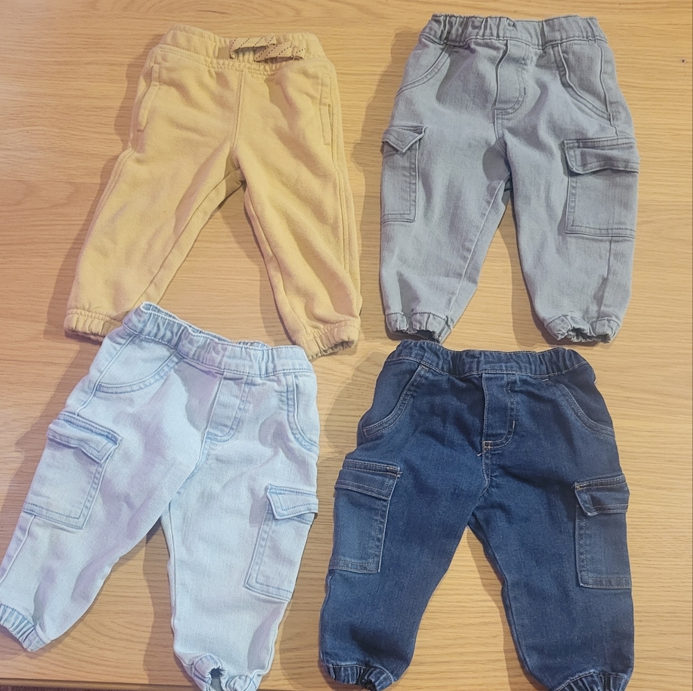 Baby pants lot of 4 garanimals